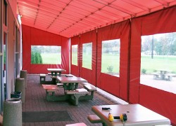 Restaurant Patio Curtains